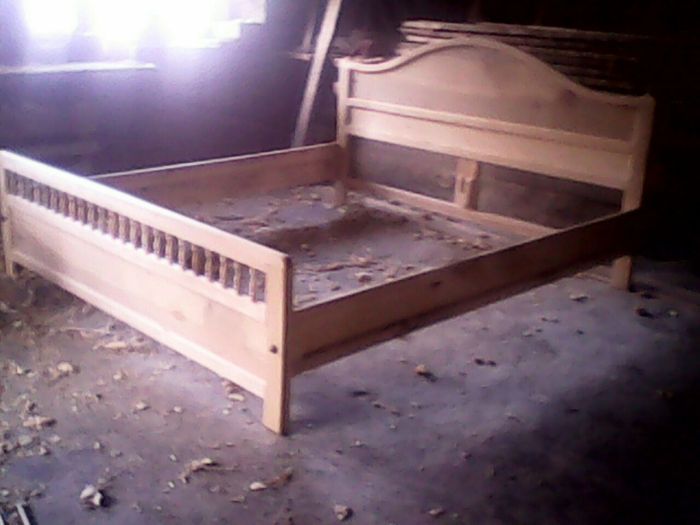 Wooden Bed Frame 02
