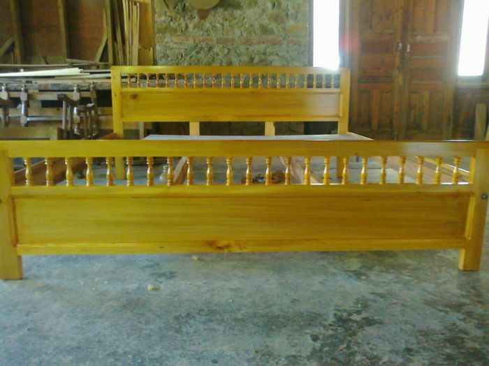 Wooden Bed Frame 04