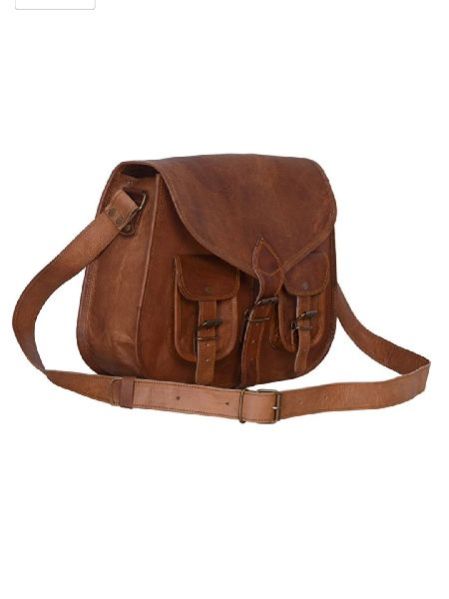 Ladies Leather Vintage Crossbody Bag 02