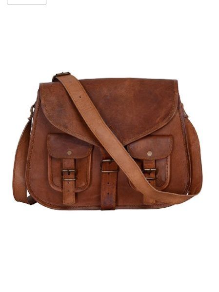 Ladies Leather Vintage Crossbody Bag 03