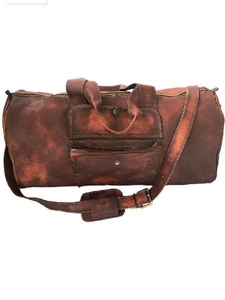 Leather Duffle Bag 01