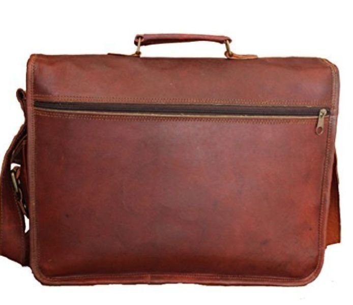 Leather Vintage Laptop Bag 01