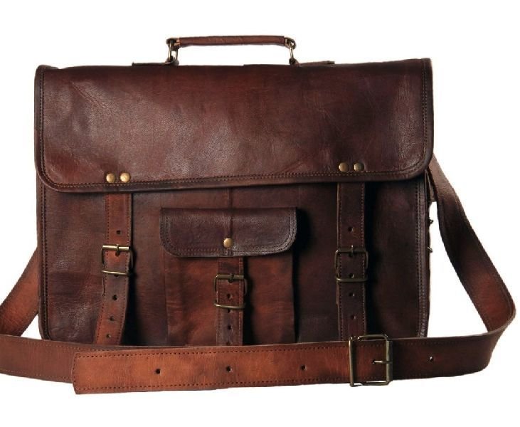 Leather Vintage Laptop Bag 02