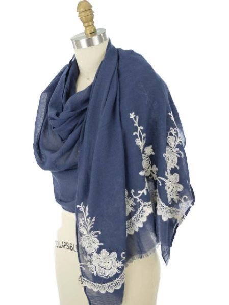 Poly Viscose Shawl 01