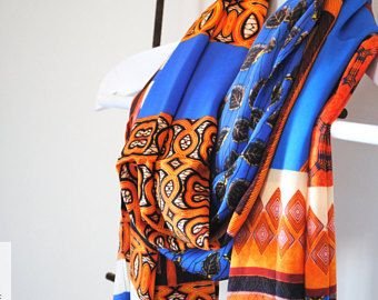 Poly Viscose Shawl 02