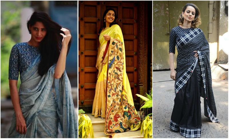 Linen Cotton Saree 03