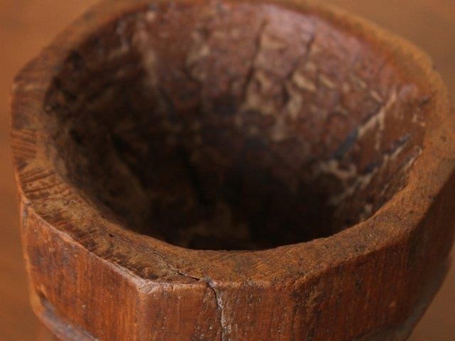 Antique Wooden Chalice