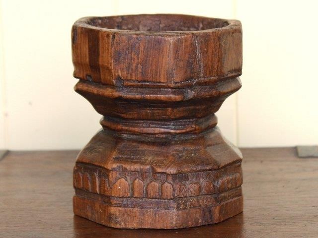 Antique Wooden Chalice