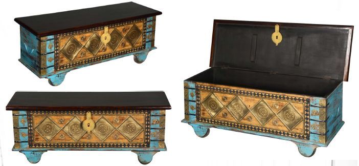 IAE-RF517 Antique Trunk