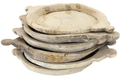 Wooden Chapati Bowl