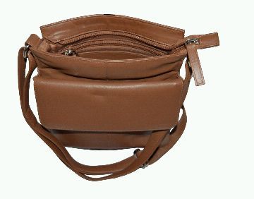 Tan Leather Sling Bag