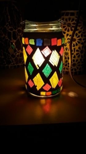 Glass Table Lamp 01