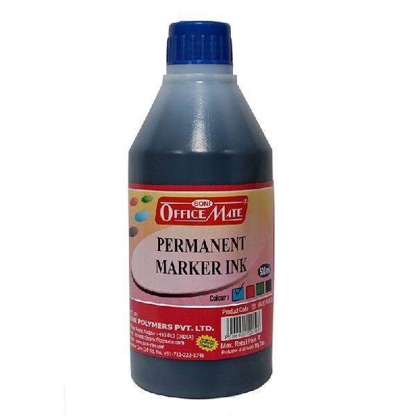 500ml Soni Officemate Permanent Marker Refill Ink