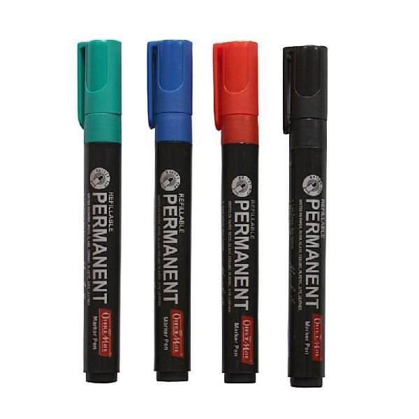 101 Soni Officemate Clipped Permanent Marker Pens