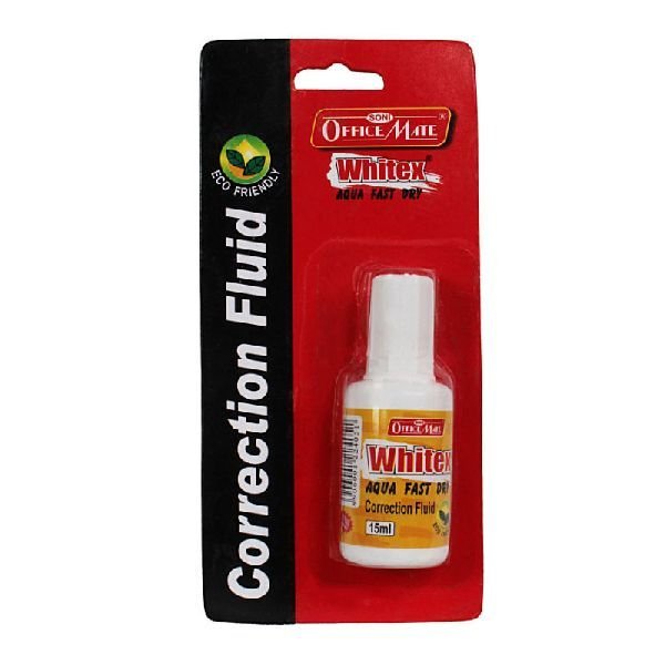 Soni Officemate White Correction Fluid 02