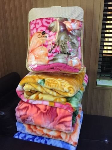 Floral Mink Blankets 01