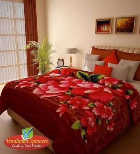 Floral Mink Blankets 02