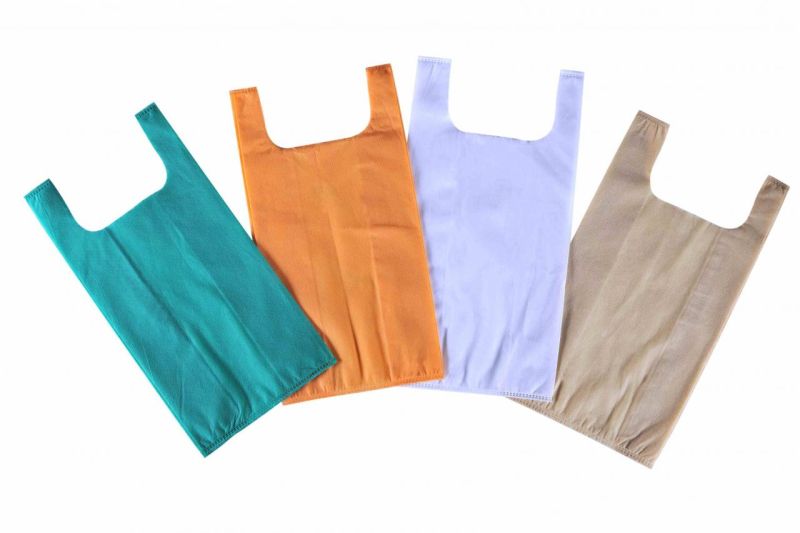 PP Non Woven W-Cut Carry Bags 01