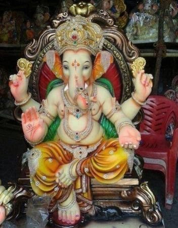 Statue Casting Plaster Of Paris Powder 01