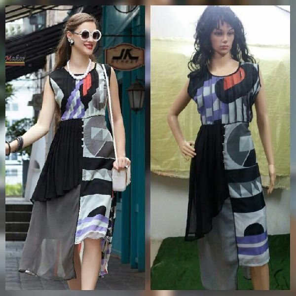 Long One Piece Dress 01