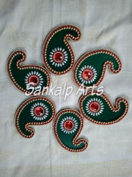 Wooden Base Rangoli Shapes