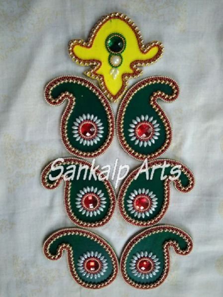 Wooden Base Rangoli Shapes