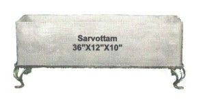 36x12x10 Inch Concrete Planter