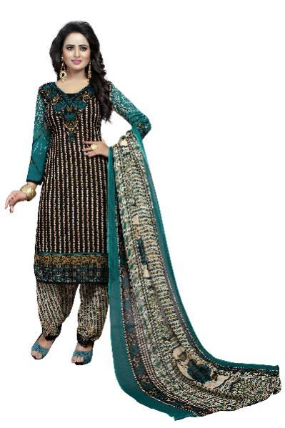 Printed Dress Material (Digital Back)