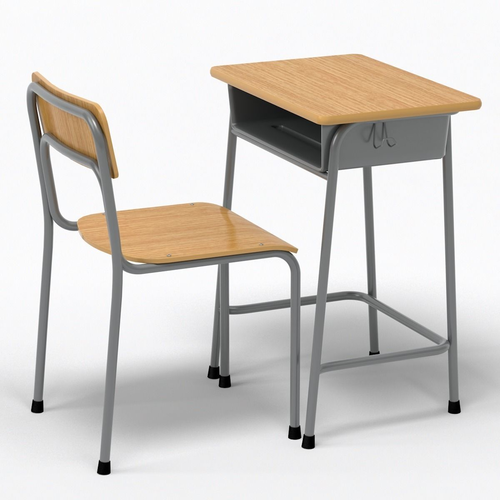 Single Seater Classroom Desk 01