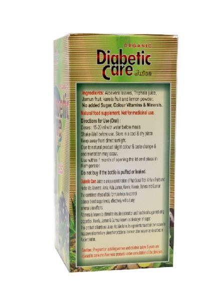Organic Diabetic Care Juice 01