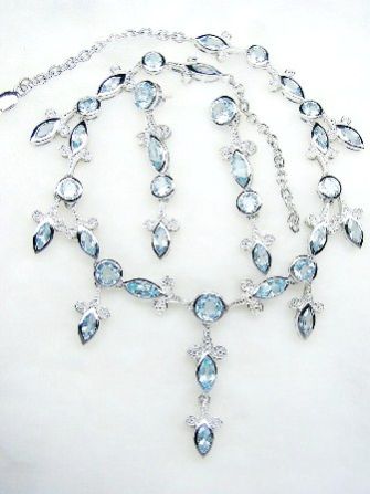 Silver Necklace Set (GA - NS 0002)