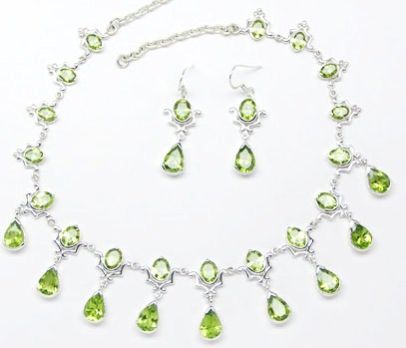 Silver Necklace Set (GA - NS 0005)