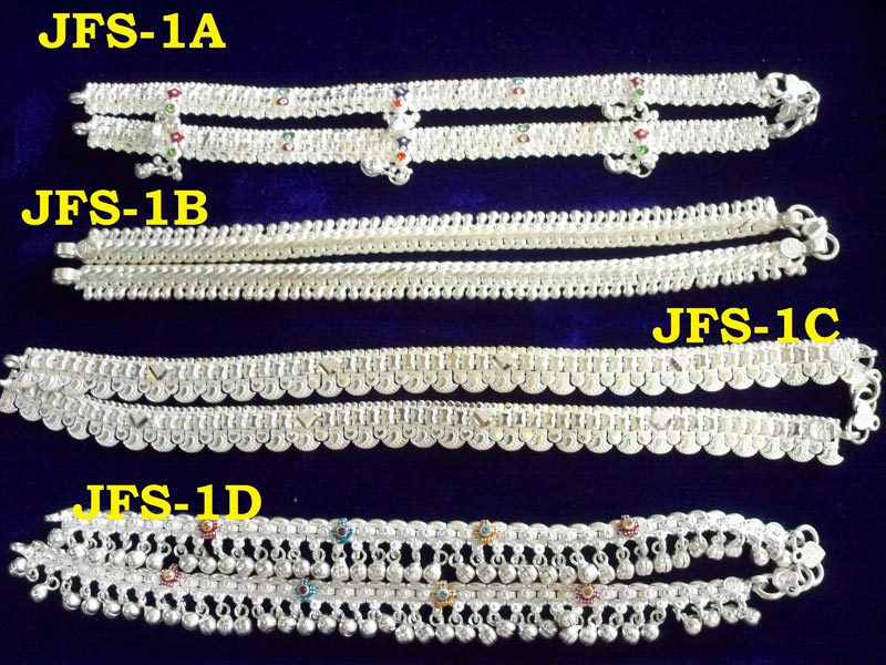 Silver Anklets - 04