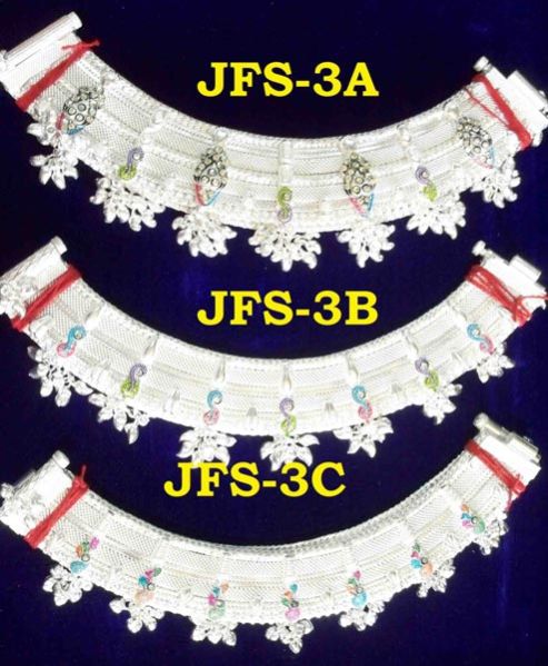 Silver Anklets - 13