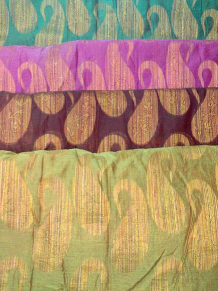 Chanderi Brocade Fabric (10)