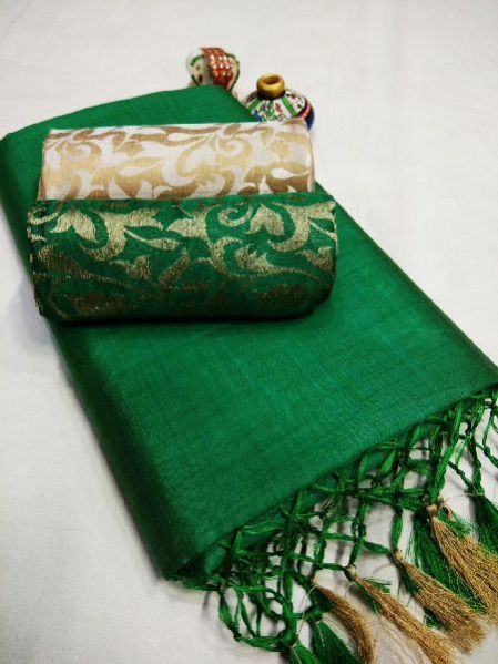 Tussar Raw Silk Saree 08