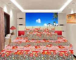 3D Bedsheet With Pillow Cover 01