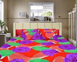 3D Bedsheet With Pillow Cover 05