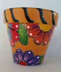 Clay Flower Pot 03