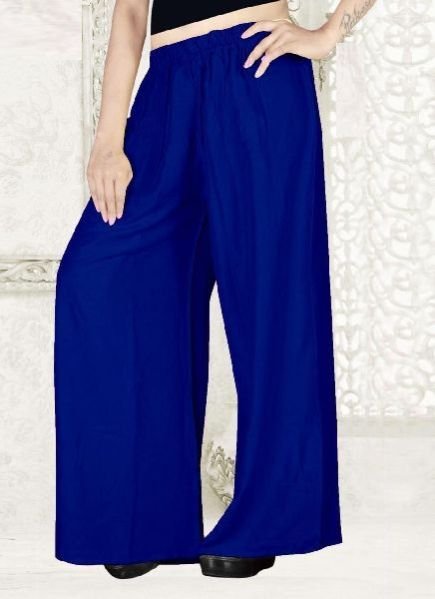 Royal Blue Ladies Palazzo Pant