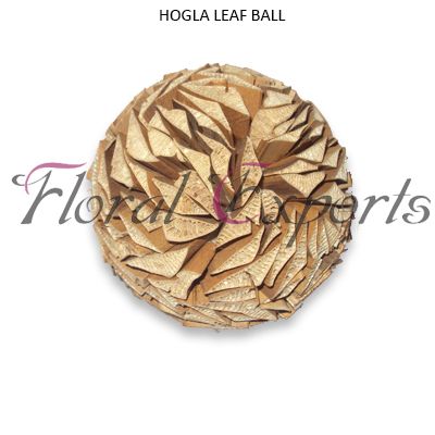 Hogla Leaf Decorative Balls
