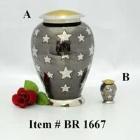 Brass Cremation Urns (BR 1667)