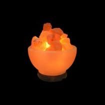 Himalayan Rocksalt Firebowl Lamp