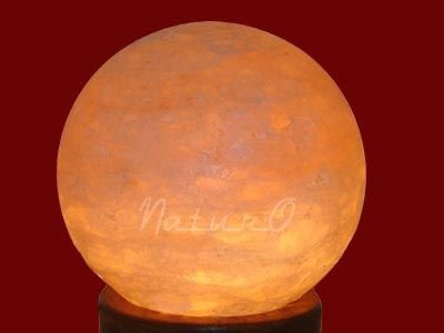 Himalayan Rocksalt Globe Lamp