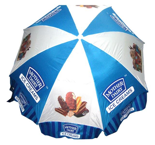 Mother Dairy Ice Cream Umbrella