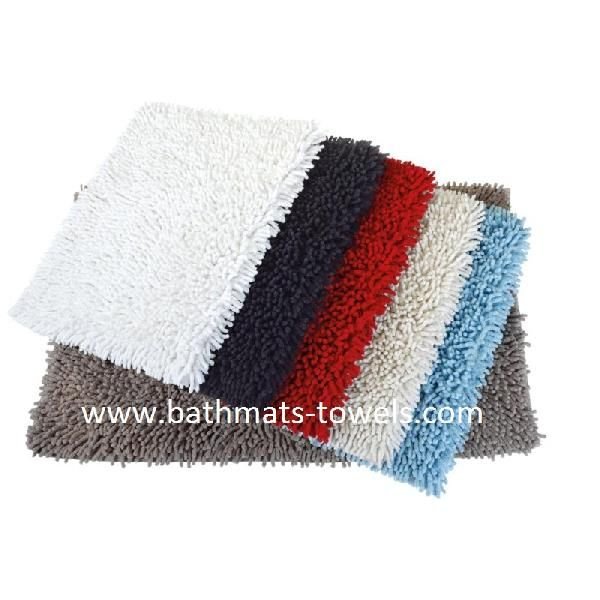 Rectangle Chenille Bath Mats