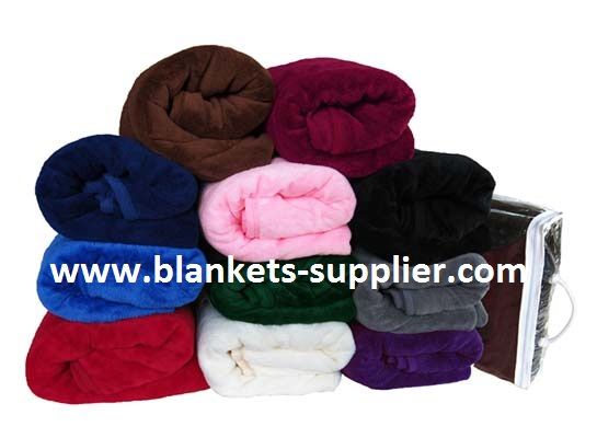 Soft Coral Polar Fleece Blankets