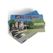 Linen White Visiting Cards