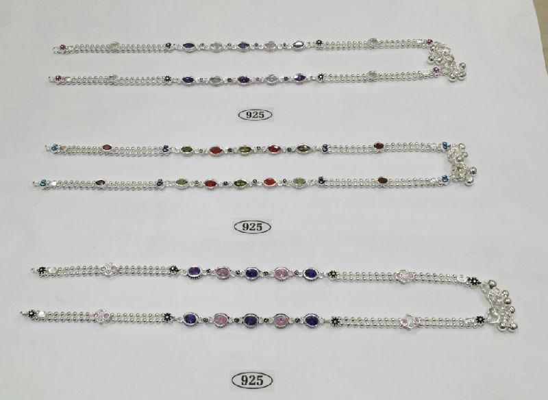 92.5 Sterling Silver Anklet 02