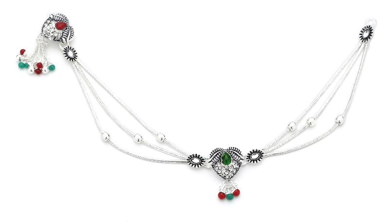 Silver Fancy Anklet 09